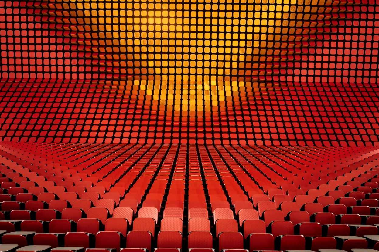 Kinetic LED cave